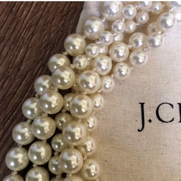 LAST ONE! J. Crew Multi-strand Pearl Necklace - Picture 3 of 4